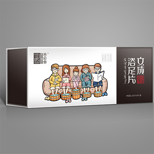 文成公主浴足片包裝設(shè)計(jì)